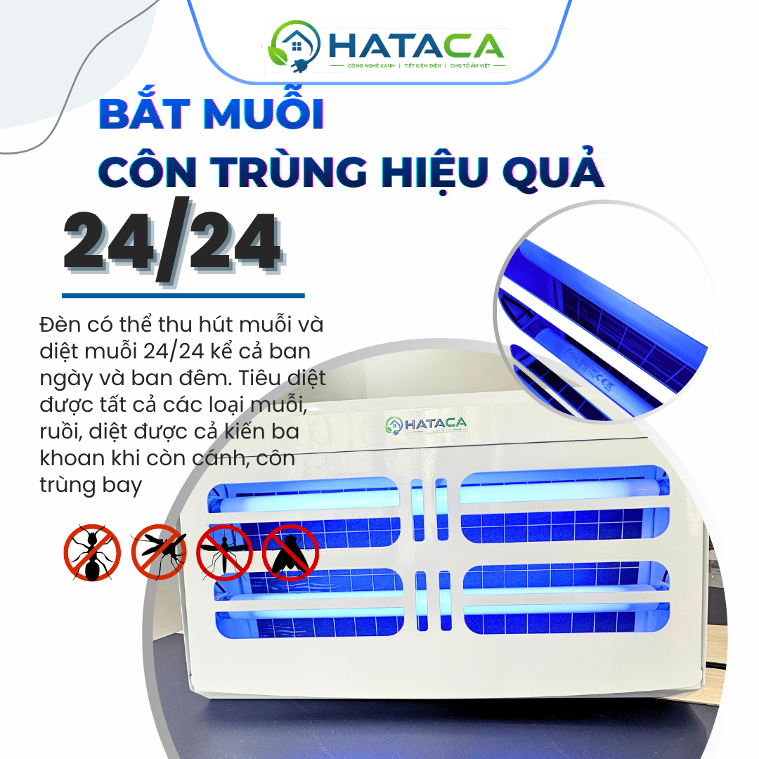 Máy Diệt Côn Trùng Keo Dán HATACA CN08 Chính Hãng, Giá Tốt - Ảnh 6