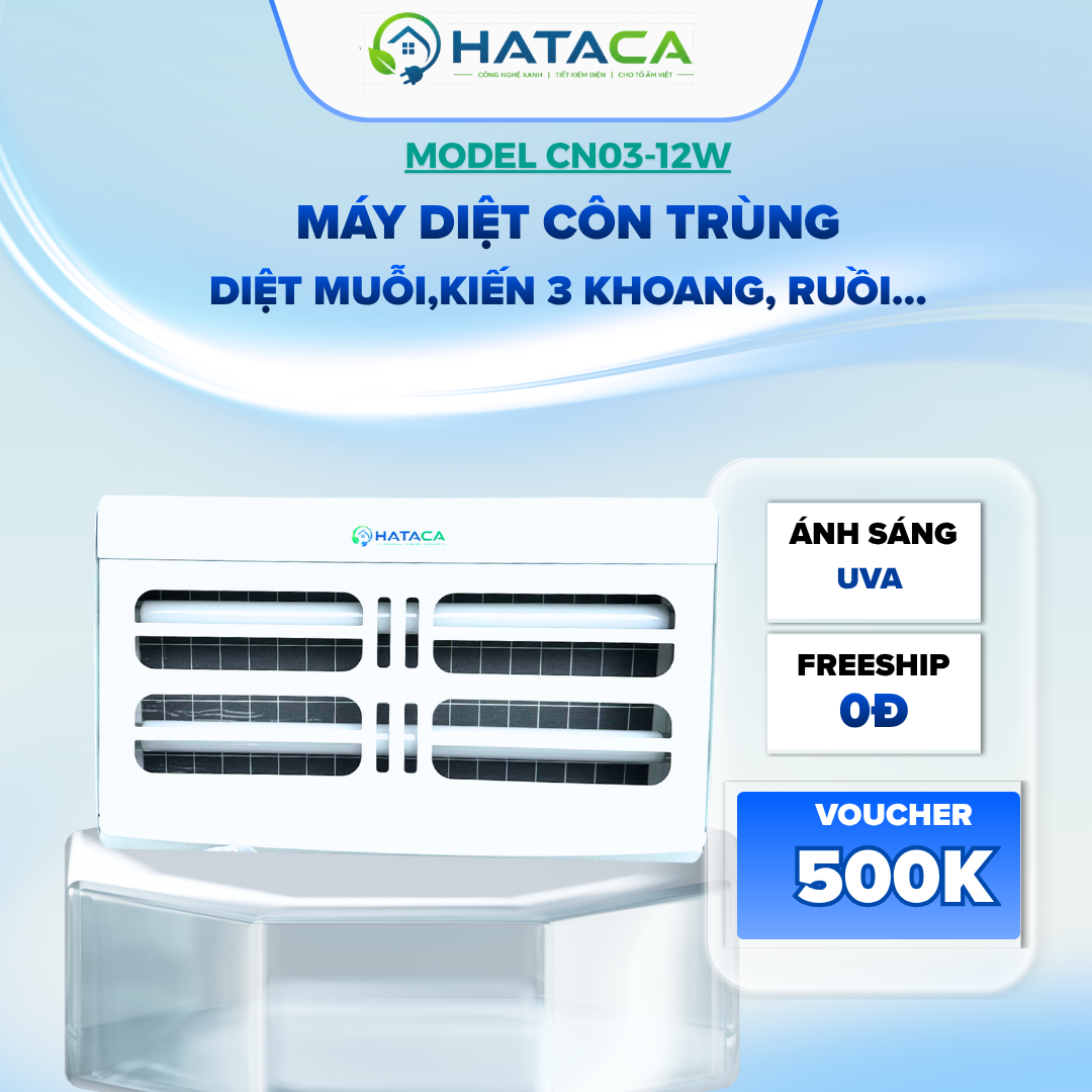 Máy Diệt Côn Trùng Keo Dán HATACA CN08 Chính Hãng, Giá Tốt