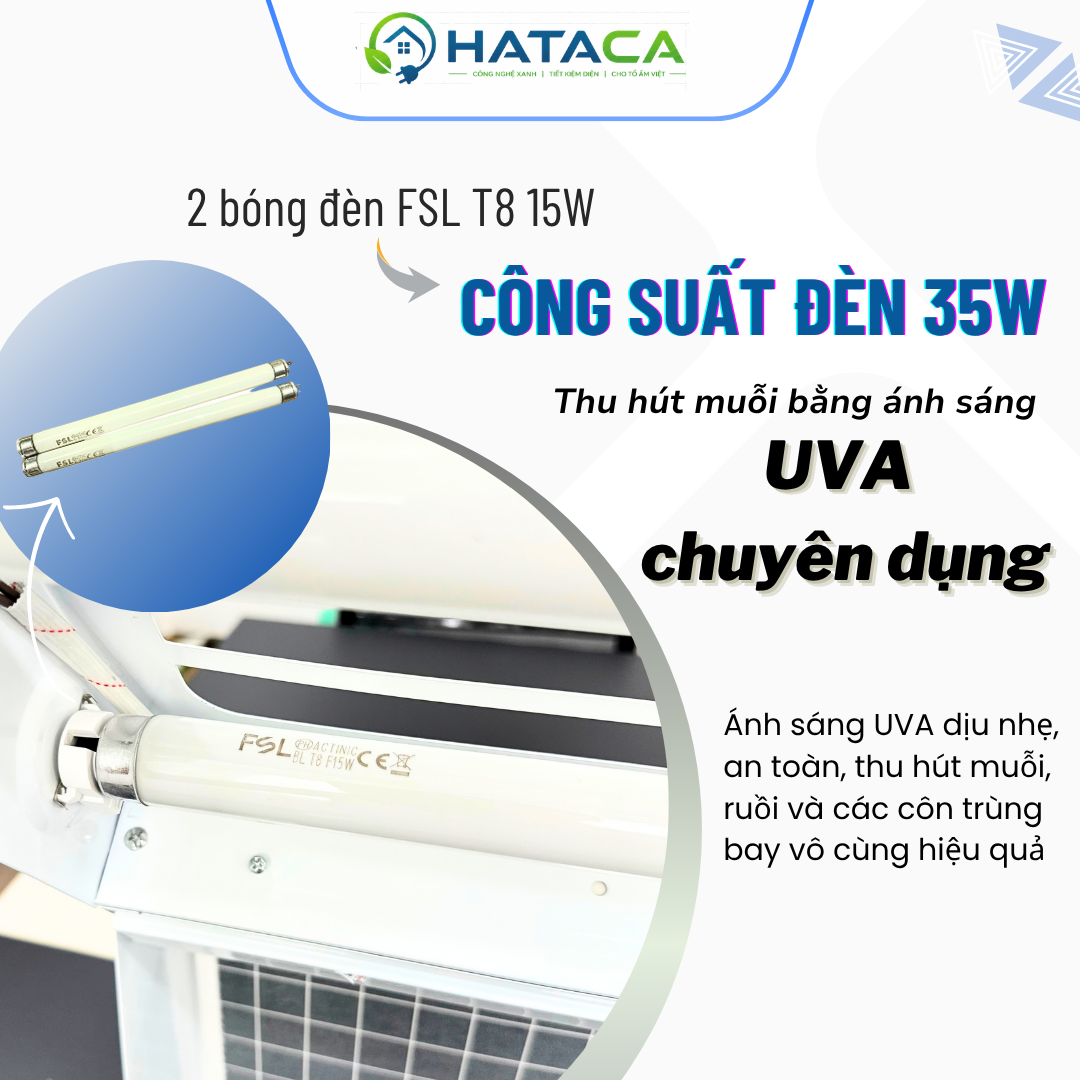 Máy Diệt Côn Trùng Keo Dán HATACA CN08 Chính Hãng, Giá Tốt - Ảnh 3